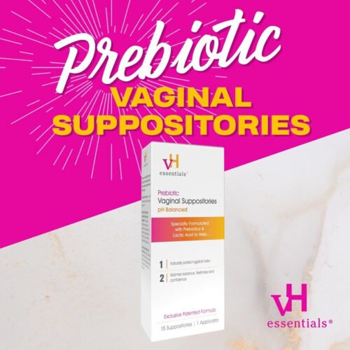 Supsitorios vaginales vH Essentials para equilibrar el pH