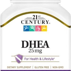 DHEA 25 mg | Equilibrio hormonal + energía | 90 cápsulas (equilibrio hormonal, libido, fertilidad, menopausia)