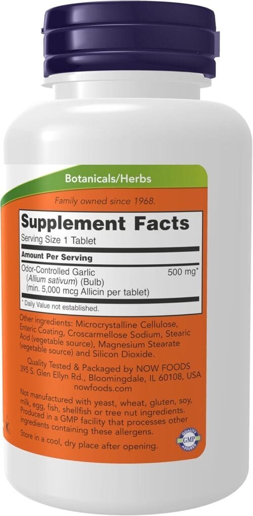 Ajo Concentrado 500 mg + 5 mg de Alicina x 90 cápsulas (3 meses) - Imagen 2
