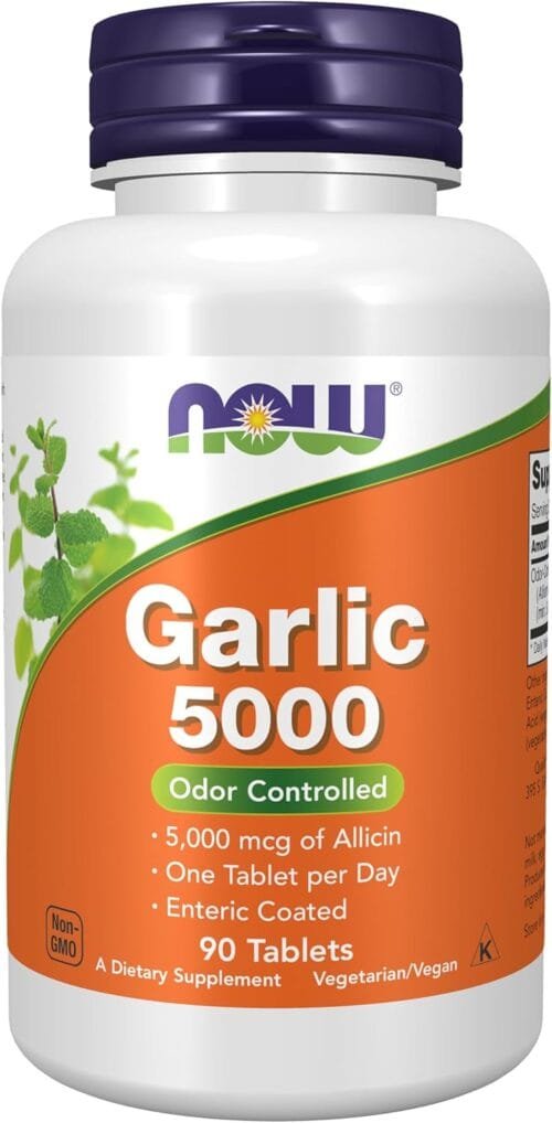 Ajo Concentrado 500 mg + 5 mg de Alicina x 90 cápsulas (3 meses)