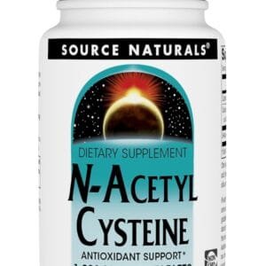 N-Acetil Cisteína 1000 mg | SOP, Fertilidad, Endometriosis & Detox | Source Naturals