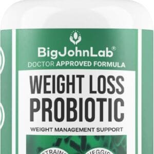 Probiótico Adelgazante con Prebióticos – BigJohnLab – 30 cápsulas