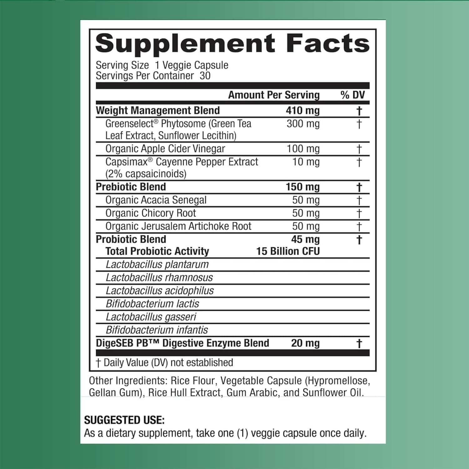 Probiótico Adelgazante con Prebióticos – BigJohnLab – 30 cápsulas - Imagen 6